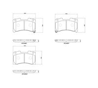 Kit pastiglie freno, Freno a disco Assale anteriore per TOYOTA COROLLA YARIS