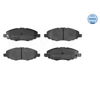 Kit pastiglie freno, Freno a disco Assale anteriore per TOYOTA HILUX