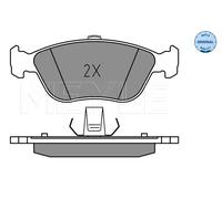 Kit pastiglie freno, Freno a disco Assale anteriore per VOLVO C70 S70 V70 XC70