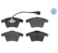 Kit pastiglie freno, Freno a disco Assale anteriore per VW CALIFORNIA MULTIVAN T