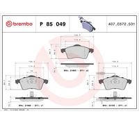 Kit pastiglie freno, Freno a disco Assale anteriore per VW CALIFORNIA TRANSPORTE