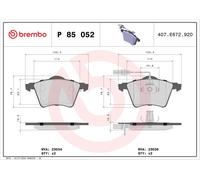Kit pastiglie freno, Freno a disco Assale anteriore per VW CALIFORNIA TRANSPORTE