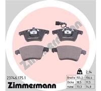 Kit pastiglie freno, Freno a disco Assale anteriore per VW MULTIVAN TRANSPORTER
