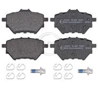 Kit pastiglie freno, Freno a disco Assale posteriore per ABARTH ALFA ROMEO BYD C