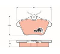 Kit pastiglie freno, Freno a disco Assale posteriore per ALFA ROMEO LANCIA 156 1