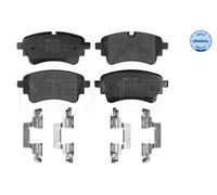 Kit pastiglie freno, Freno a disco Assale posteriore per AUDI A4 A4 Allroad A5 A