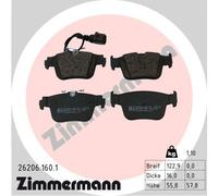 Kit pastiglie freno, Freno a disco Assale posteriore per AUDI AUDI (FAW) CUPRA A