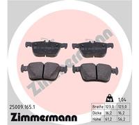 Kit pastiglie freno, Freno a disco Assale posteriore per AUDI CUPRA SEAT SKODA S