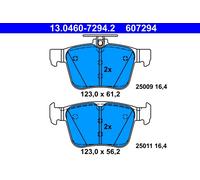 Kit pastiglie freno, Freno a disco Assale posteriore per AUDI CUPRA SEAT SKODA V
