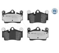 Kit pastiglie freno, Freno a disco Assale posteriore per AUDI PORSCHE VW CAYENNE