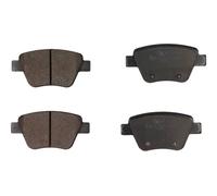 Kit pastiglie freno, Freno a disco Assale posteriore per AUDI SEAT SKODA VW A1 A