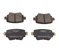 Kit pastiglie freno, Freno a disco Assale posteriore per AUDI SEAT SKODA VW A1 A