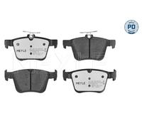 Kit pastiglie freno, Freno a disco Assale posteriore per AUDI SEAT SKODA VW A3 A