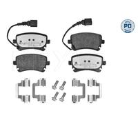 Kit pastiglie freno, Freno a disco Assale posteriore per AUDI VW A6 CALIFORNIA M