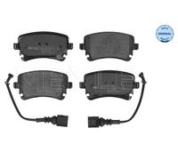 Kit pastiglie freno, Freno a disco Assale posteriore per AUDI VW A6 MULTIVAN TRA