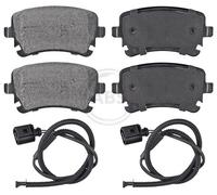 Kit pastiglie freno, Freno a disco Assale posteriore per AUDI VW A6 PHAETON