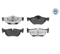 Kit pastiglie freno, Freno a disco Assale posteriore per BMW 1 3 X1
