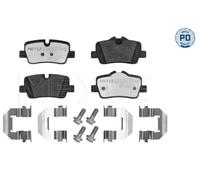 Kit pastiglie freno, Freno a disco Assale posteriore per BMW 2 3 4