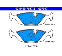 Kit pastiglie freno, Freno a disco Assale posteriore per BMW 5 6 7