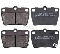 Kit pastiglie freno, Freno a disco Assale posteriore per CHERY DR TOYOTA DR 5 RA