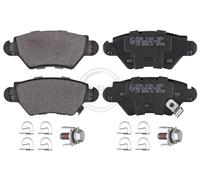 Kit pastiglie freno, Freno a disco Assale posteriore per CHEVROLET OPEL VAUXHALL