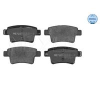 Kit pastiglie freno, Freno a disco Assale posteriore per CITROËN C4 GRAND PICASS