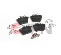 Kit pastiglie freno, Freno a disco Assale posteriore per CITROËN PEUGEOT 407 407