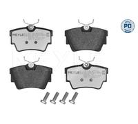 Kit pastiglie freno, Freno a disco Assale posteriore per FIAT NISSAN OPEL RENAUL