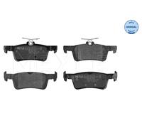 Kit pastiglie freno, Freno a disco Assale posteriore per FORD FIESTA