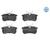Kit pastiglie freno, Freno a disco Assale posteriore per FORD FIESTA FOCUS