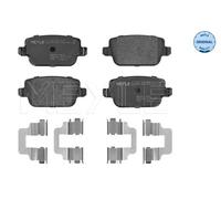 Kit pastiglie freno, Freno a disco Assale posteriore per FORD FOCUS GALAXY KUGA