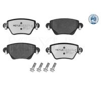 Kit pastiglie freno, Freno a disco Assale posteriore per FORD JAGUAR RENAULT KAN