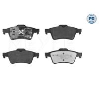 Kit pastiglie freno, Freno a disco Assale posteriore per FORD NISSAN RENAULT ESP