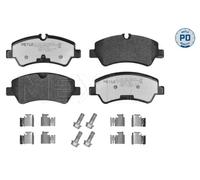 Kit pastiglie freno, Freno a disco Assale posteriore per FORD TOURNEO CUSTOM TRA
