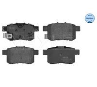 Kit pastiglie freno, Freno a disco Assale posteriore per HONDA ACCORD
