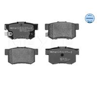 Kit pastiglie freno, Freno a disco Assale posteriore per HONDA MG SUZUKI ACCORD