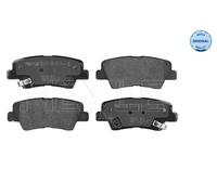 Kit pastiglie freno, Freno a disco Assale posteriore per HYUNDAI KIA SSANGYONG A