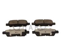 Kit pastiglie freno, Freno a disco Assale posteriore per INFINITI NISSAN NISSAN