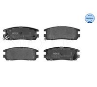 Kit pastiglie freno, Freno a disco Assale posteriore per ISUZU OPEL VAUXHALL FRO