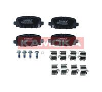 Kit pastiglie freno, Freno a disco Assale posteriore per JEEP COMPASS