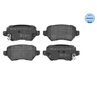 Kit pastiglie freno, Freno a disco Assale posteriore per KIA OPEL VAUXHALL ASTRA