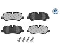 Kit pastiglie freno, Freno a disco Assale posteriore per LAND ROVER DISCOVERY RA