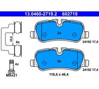 Kit pastiglie freno, Freno a disco Assale posteriore per LAND ROVER DISCOVERY RA