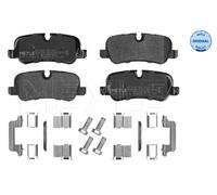 Kit pastiglie freno, Freno a disco Assale posteriore per LAND ROVER DISCOVERY RA