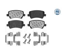 Kit pastiglie freno, Freno a disco Assale posteriore per LAND ROVER VOLVO FREELA