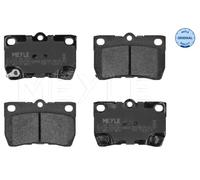 Kit pastiglie freno, Freno a disco Assale posteriore per LEXUS GS IS IS C