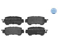 Kit pastiglie freno, Freno a disco Assale posteriore per MAZDA 2 CX-3 CX-5