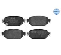 Kit pastiglie freno, Freno a disco Assale posteriore per MAZDA 3 CX-3