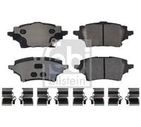 Kit pastiglie freno, Freno a disco Assale posteriore per MAZDA SUZUKI TOYOTA 2 C