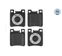 Kit pastiglie freno, Freno a disco Assale posteriore per MERCEDES-BENZ CLASSE C